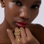 Handmade Snake Statement Ring