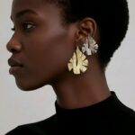 Handmade Diamond Mist Earrings