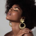 Handmade Golden Harmony Earrings
