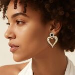 Handmade Golden Sun Earrings
