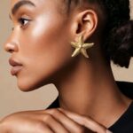 Handmade Rose Petal Earrings