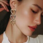 Handmade Shimmer Drop Earrings