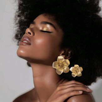 Handmade Sunflower Charm Earrings