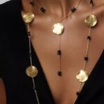 Handmade Velvet Rose Necklace