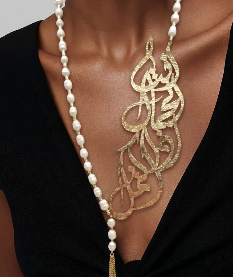 Customized Handmade Initial Necklace Customized-Handmade-Initial-Necklace