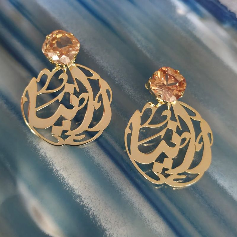 Customized Name Earrings (3)