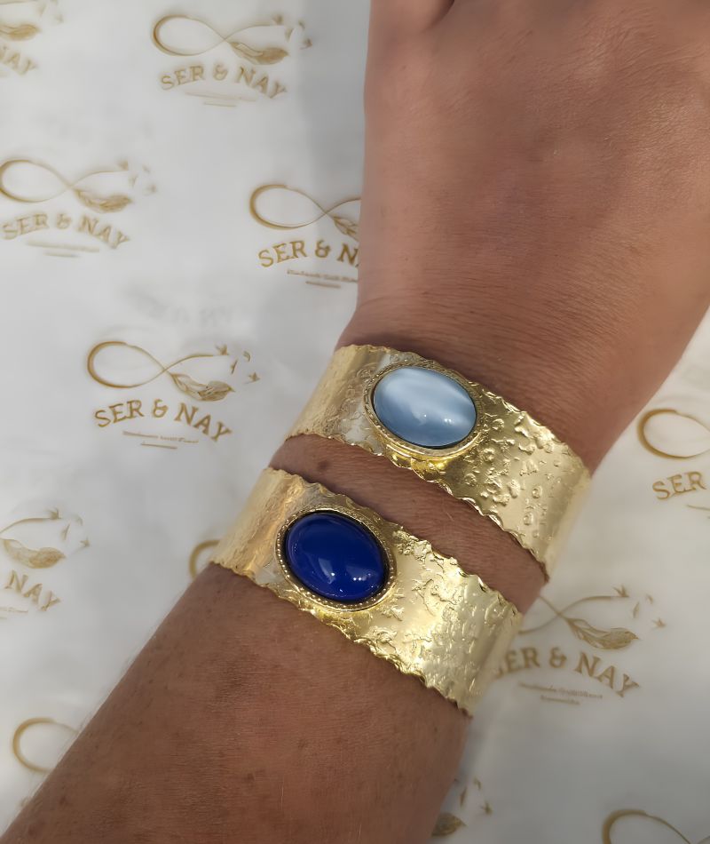 Handmade Radiant Spark Statement Cuff (1)