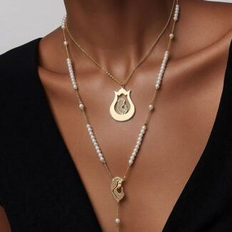 Customized Necklace Tulip & Mariam