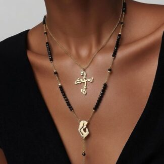Customized Necklace Jesus & Meryam